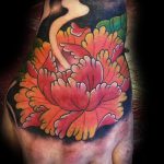 Japanese flower tattoo