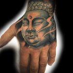 Buddha hand tattoo