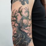 Tree and roots tattoo